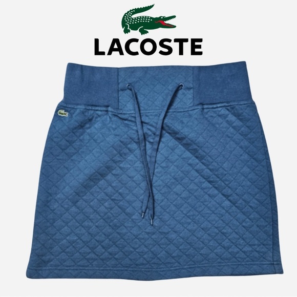 Lacoste Dresses & Skirts - Lacoste Drawstring Skirt | Athletic | Blue | Size 38 | Small